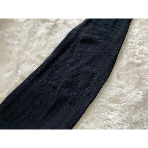 EUC Vintage St John Black Long Sleeve Dress w/ Gold Accent & Matching Scarf 6 - Picture 9 of 9